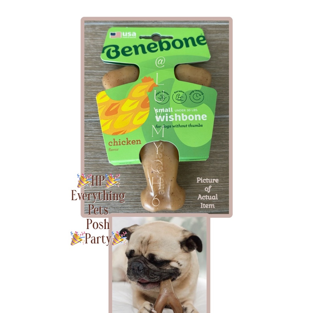 Benebone Wishbone Dog Chew Toy